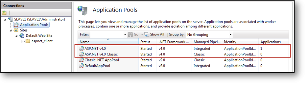 IIS Application Pools