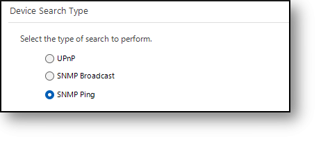 Device Search Protocol settings (continued)