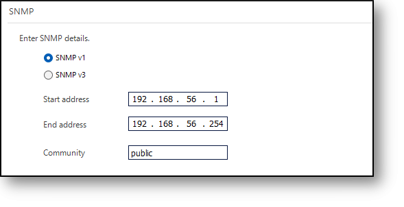 Device Search Protocol settings (continued)