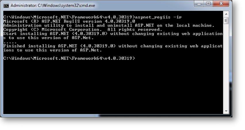 ASP.NET registration step 2