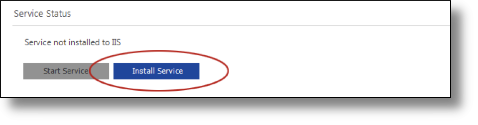 Web application successfully installed