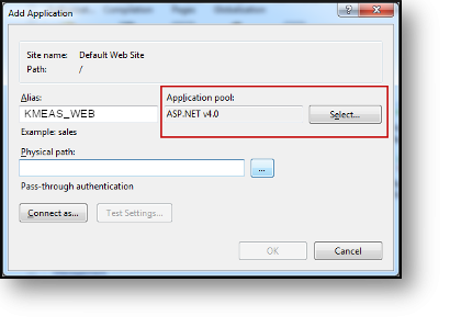 IIS — Physical Path selection