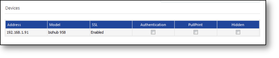 Device found — SSL status